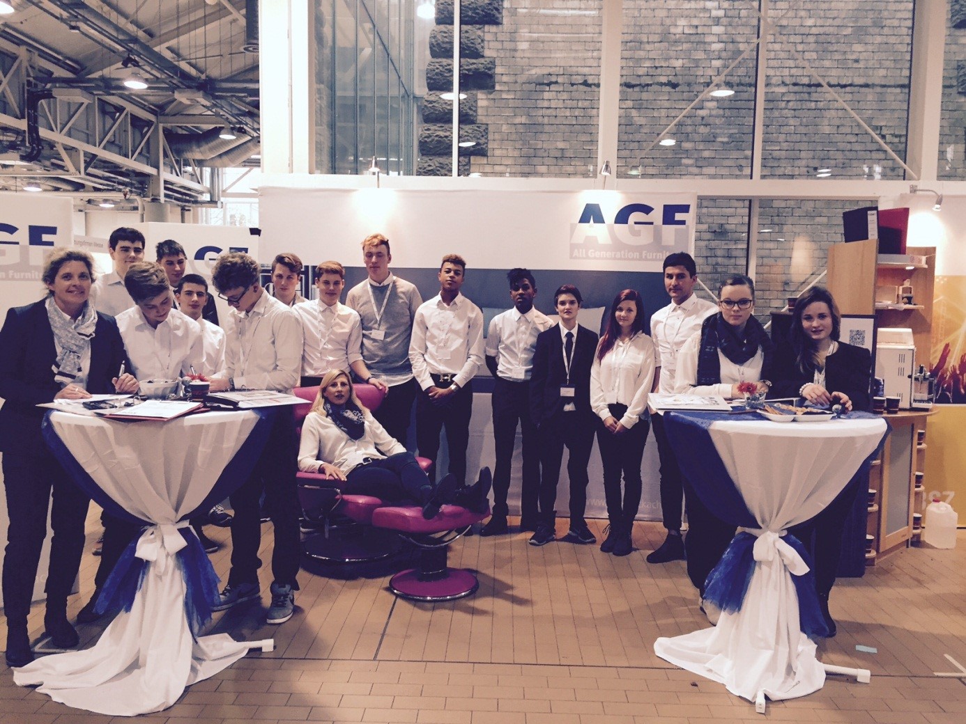 AGF GmbH auf derÜbungsfirmenmesse