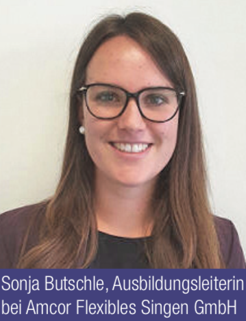 Sonja Butschle, Ausbildungsleiterin Amcor Flexibles Singen GmbH