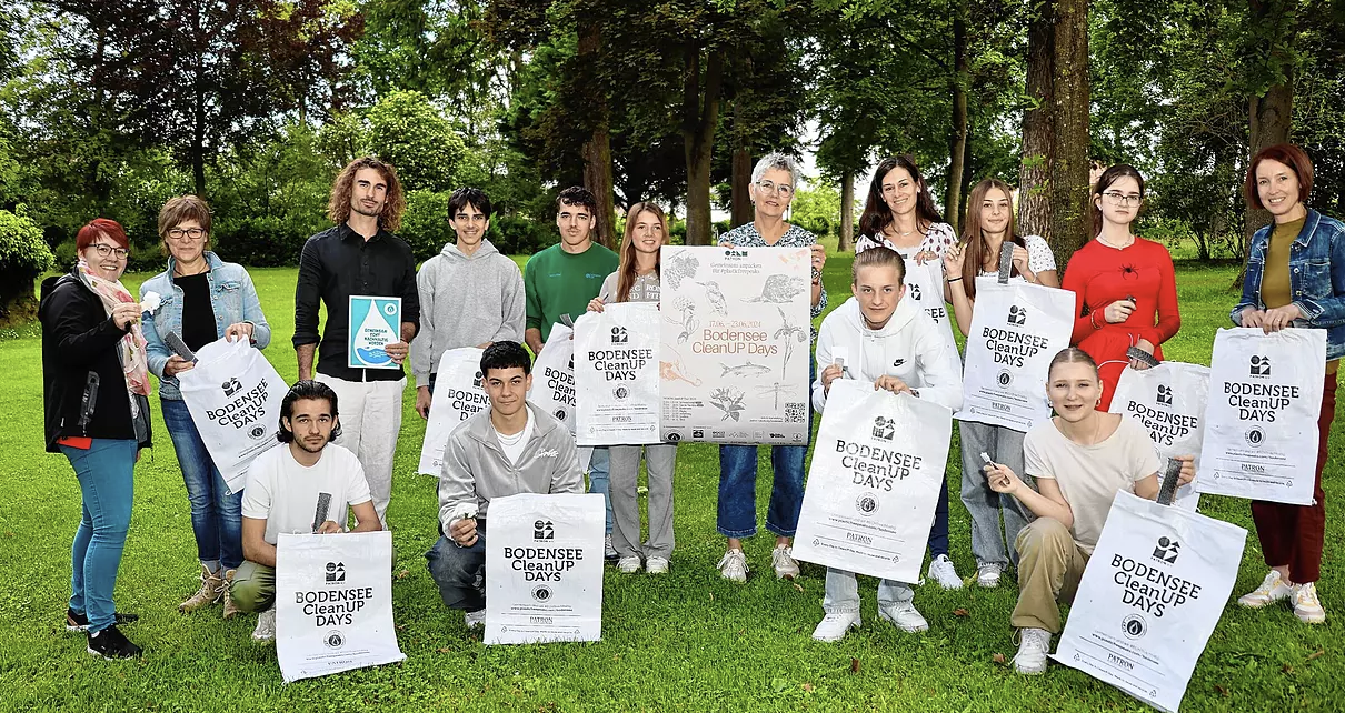 Sie befreien die Stadt von Müll