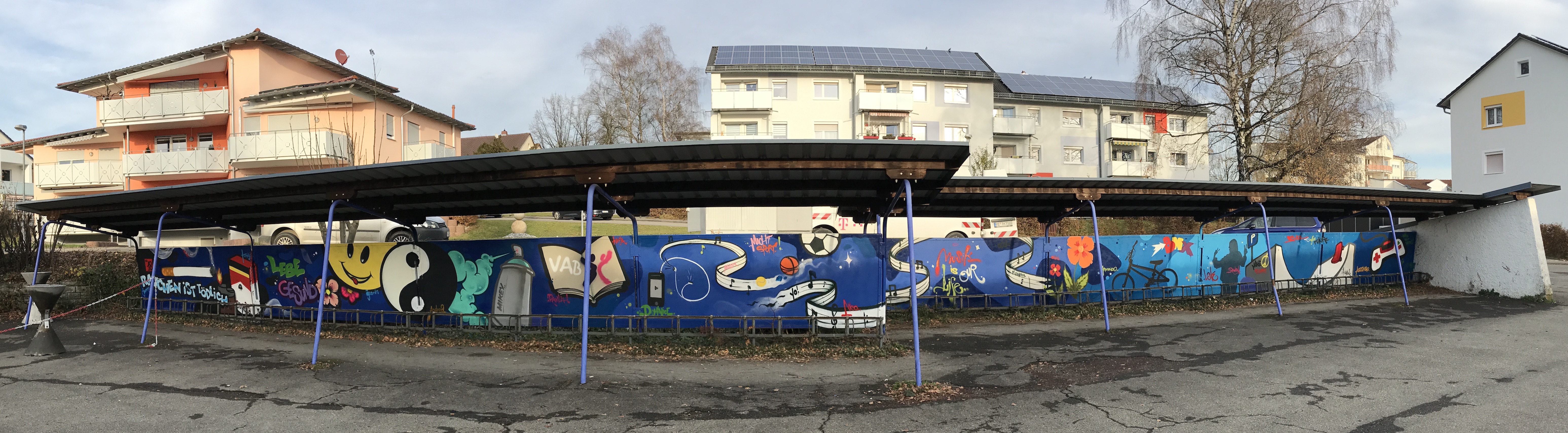 BSZ Stockach Graffiti