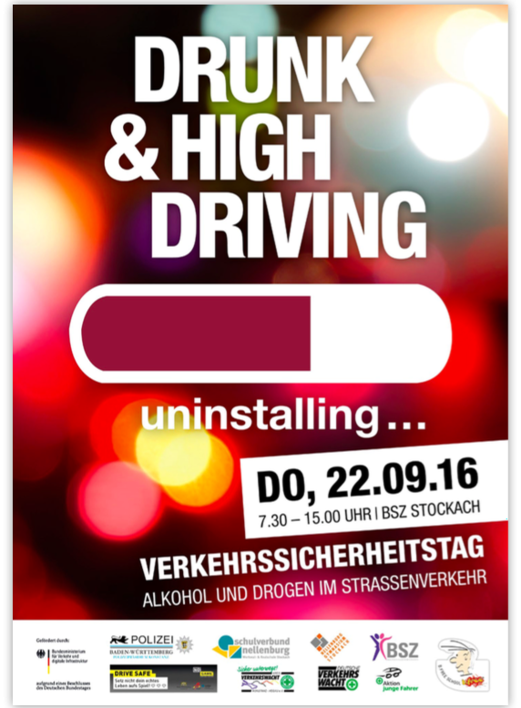 Plakat Verkehrssicherheitstag 2016 BSZ