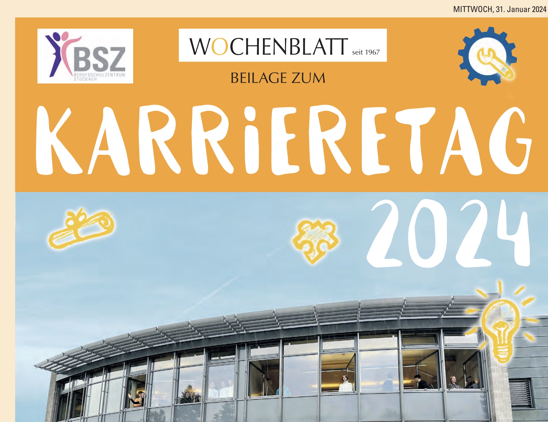 Beilage Wochenblatt Karrieretag 2024